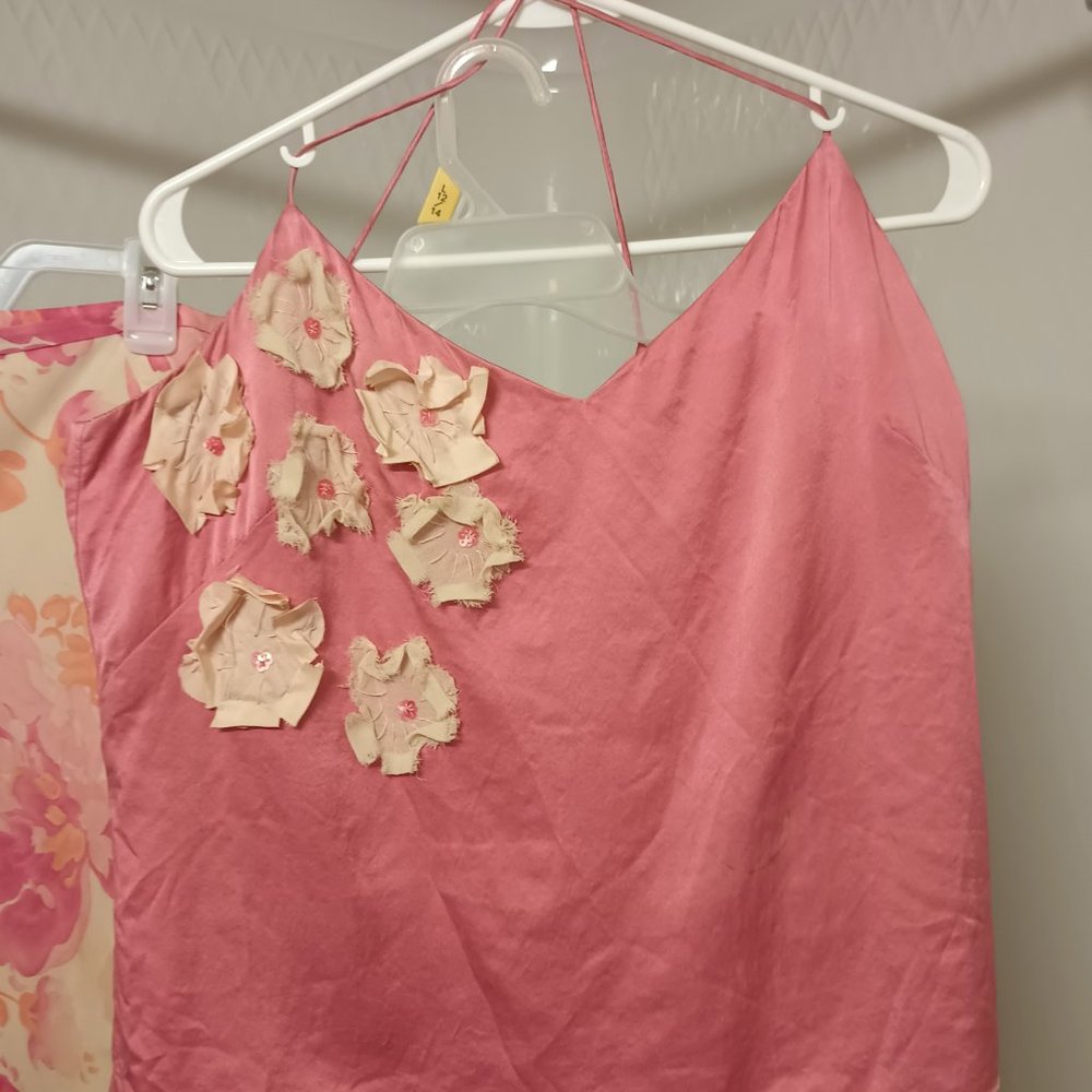 vintage outfit ann taylor/banana republic 100% vintage silk - Picture 7 of 11